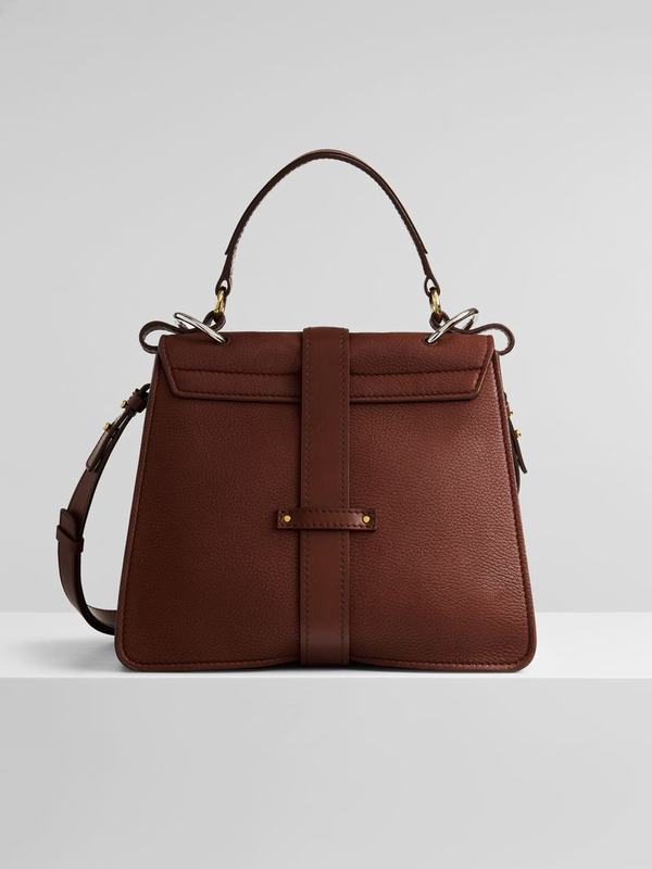 Chloé Bolsos Mujer Aby Day Marrones Suede TVJE97261